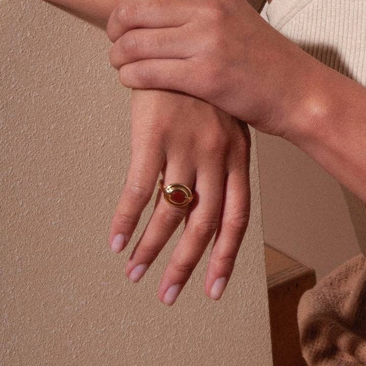 Mira Ring - Carnelian
