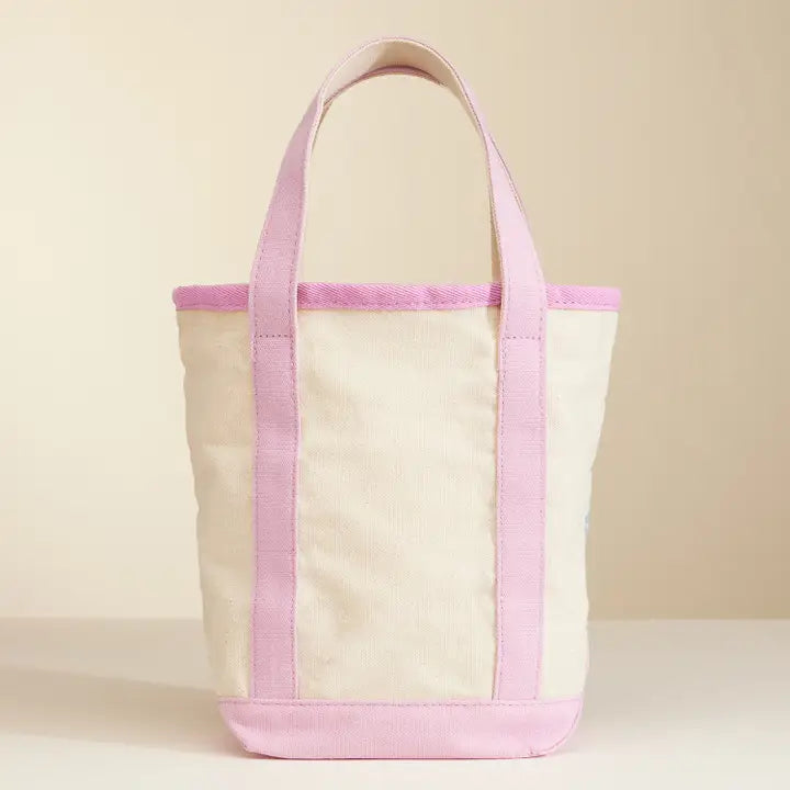 Canvas Tote Bag - Sea Shell Pink