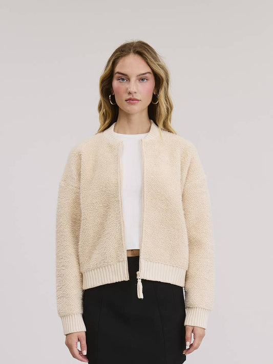 Marlow Sweater Bomber Jacket