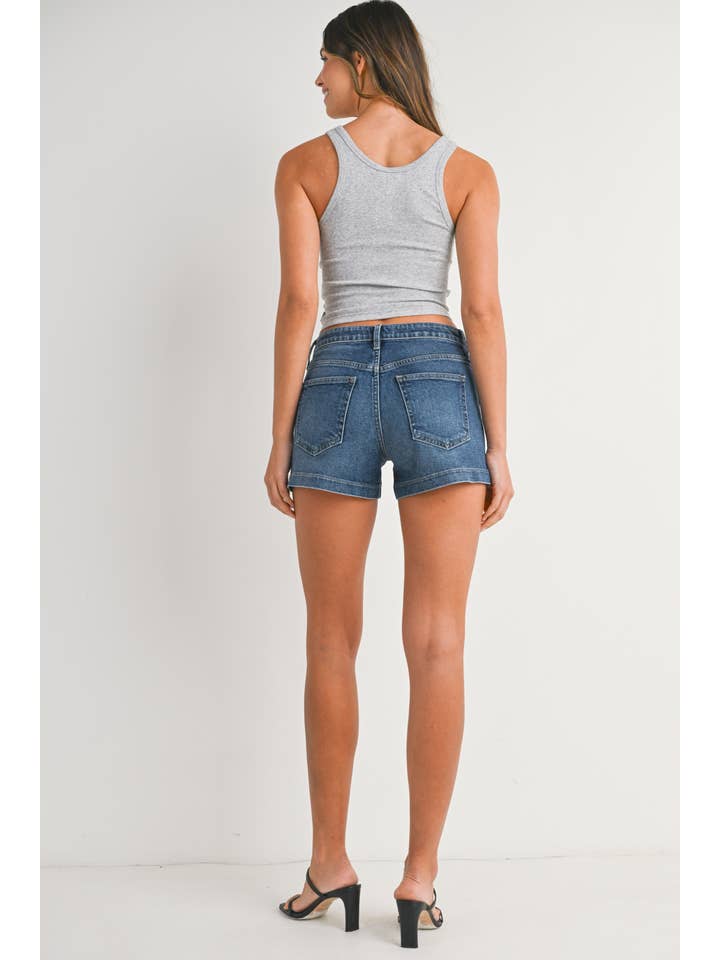 Patch Pocket Denim Short - Medium