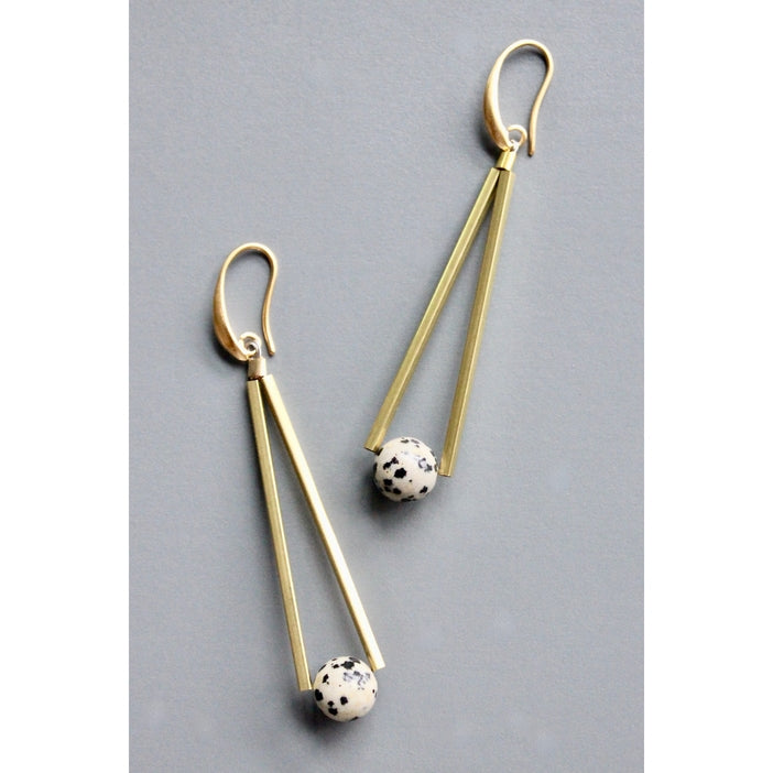 Dalmatian Earrings