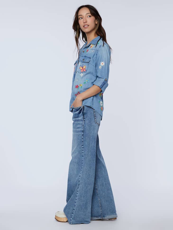Sketchbook Shirt - Vintage Blue Denim
