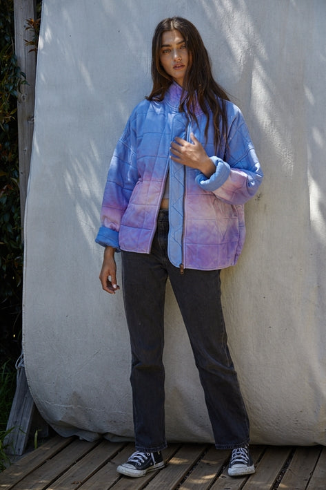 Catching Dawn Jacket - Blue Purple