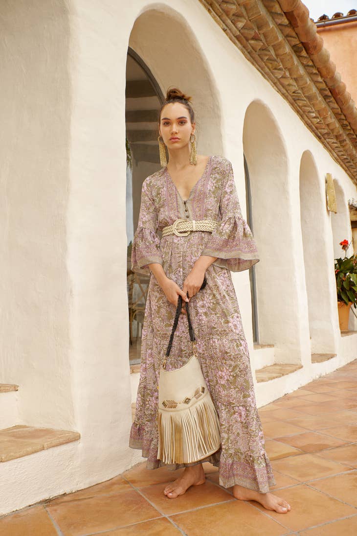 Ariana Dress - Purple