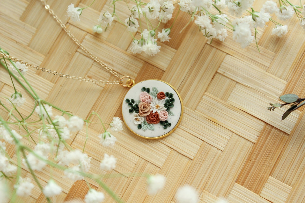 Wildflower Bouquet Necklace