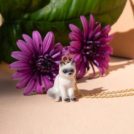 Tiny Cat Necklace - Otis