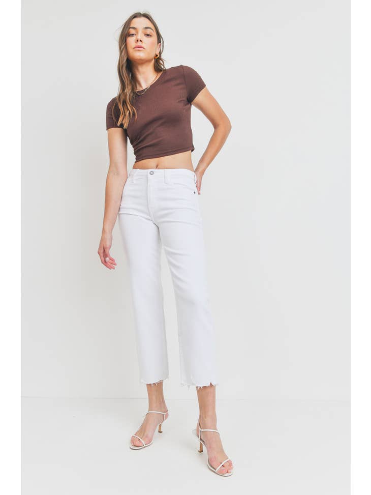 The Vintage Straight - White