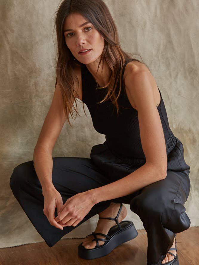Tiana Tank Top - Black