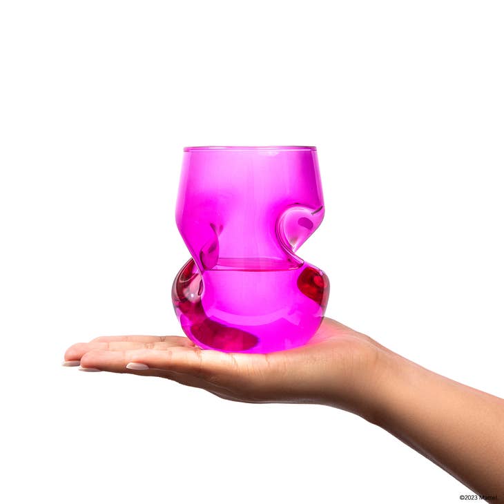 Barbie Stemless Wine Glasses - Pink