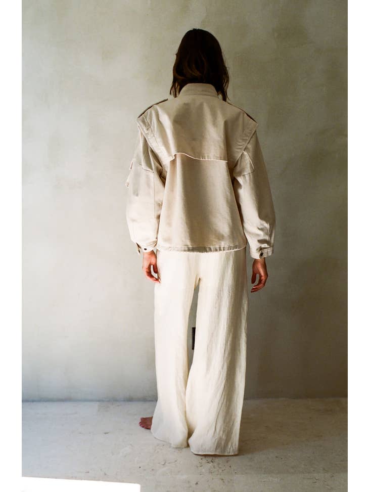 New Horizons Utility Jacket - Cream