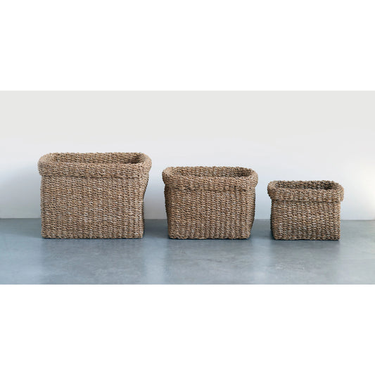 Woven Seagrass Basket