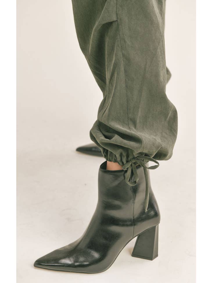 Dominique Cargo Pants - Hunter Green