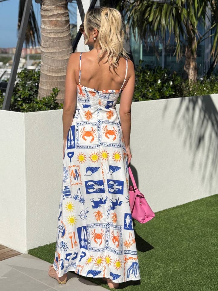 Mediterranean Breeze Dress – Nautical