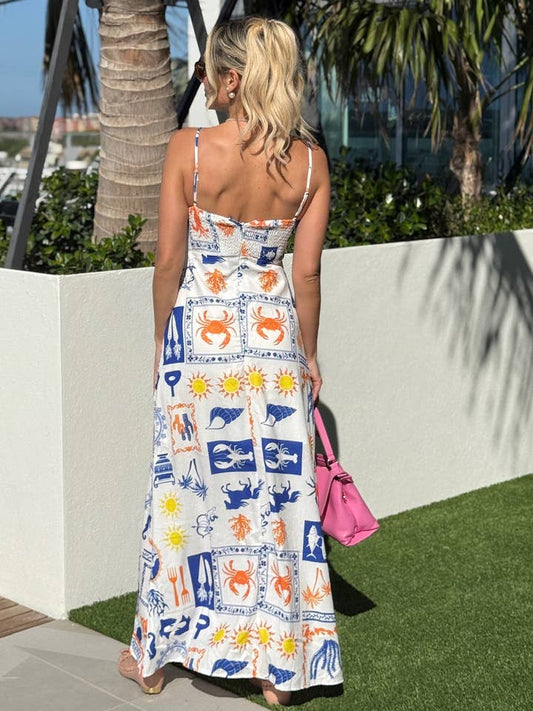 Mediterranean Breeze Dress – Nautical