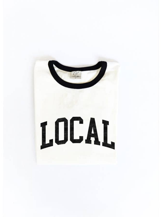 Local Ringer Graphic T-Shirt - Black