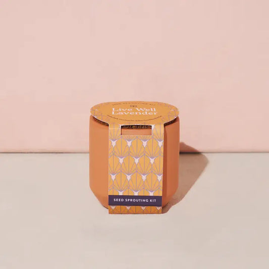 Tiny Terracotta Kit - Live Well Lavender