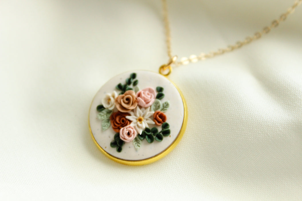 Wildflower Bouquet Necklace