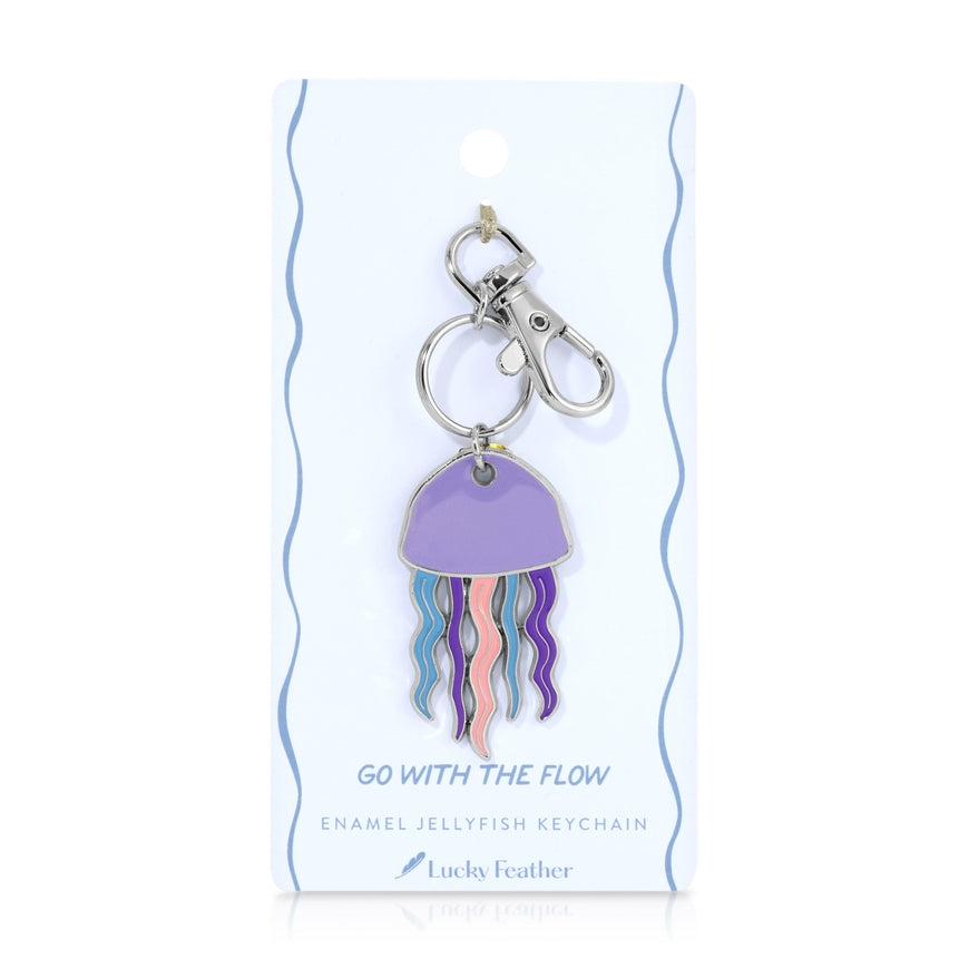 Ocean Life Keychain - Go With The Flow