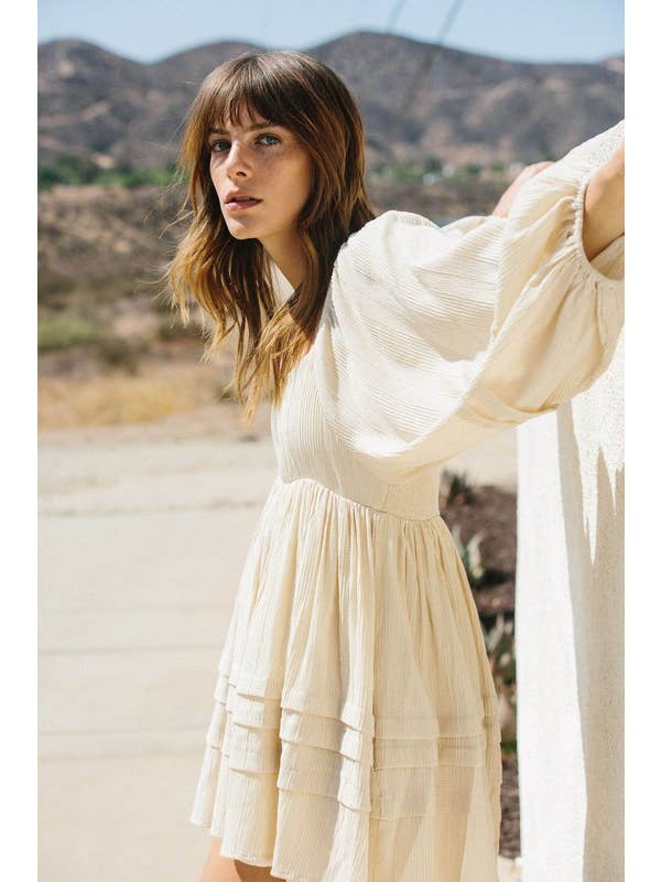 Alice Baby Doll Dress - Cream