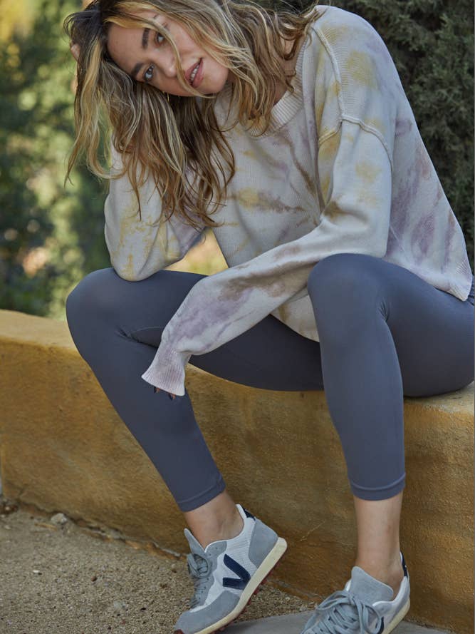 Faded Tie Dye Pullover