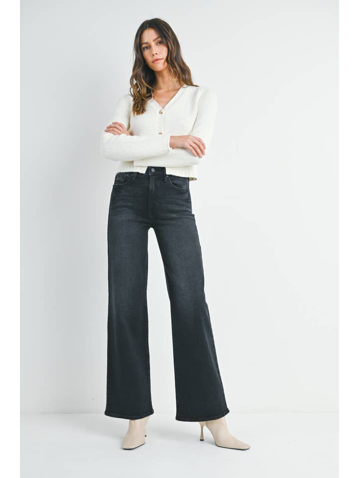 Palazzo Jean - Washed Black