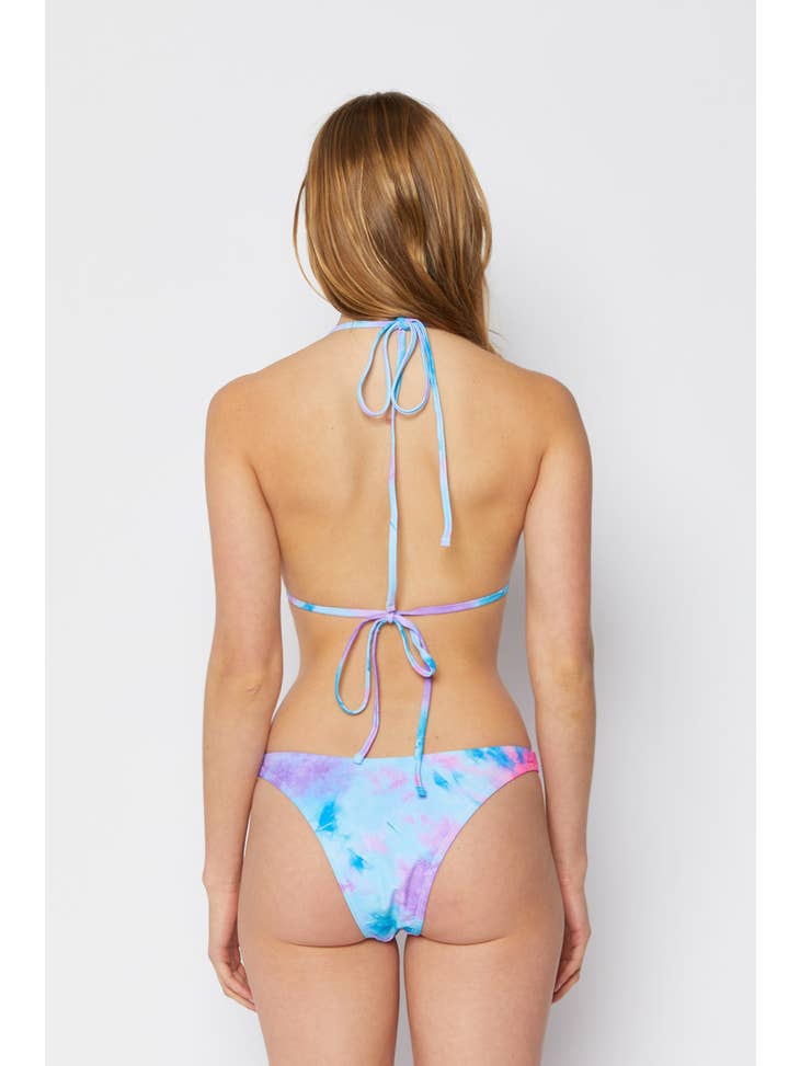Triangle Swimsuit & Skirt Set - Dream Pink