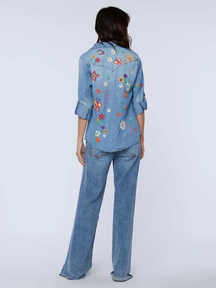 Sketchbook Shirt - Vintage Blue Denim