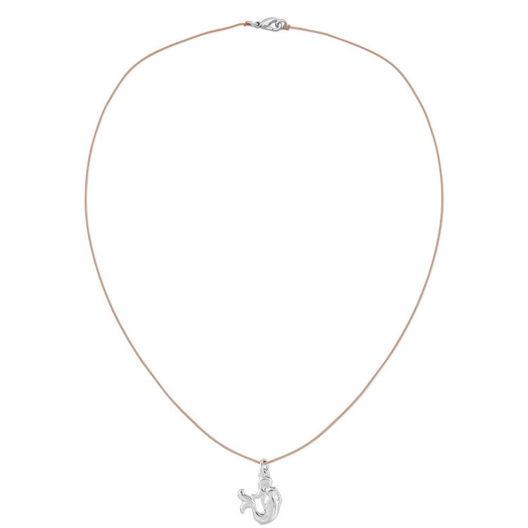 Ocean Life Necklace - Silver Mermaid