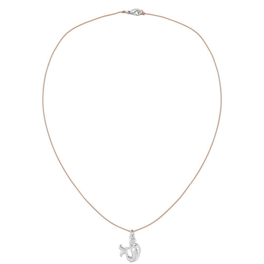 Ocean Life Necklace - Silver Mermaid