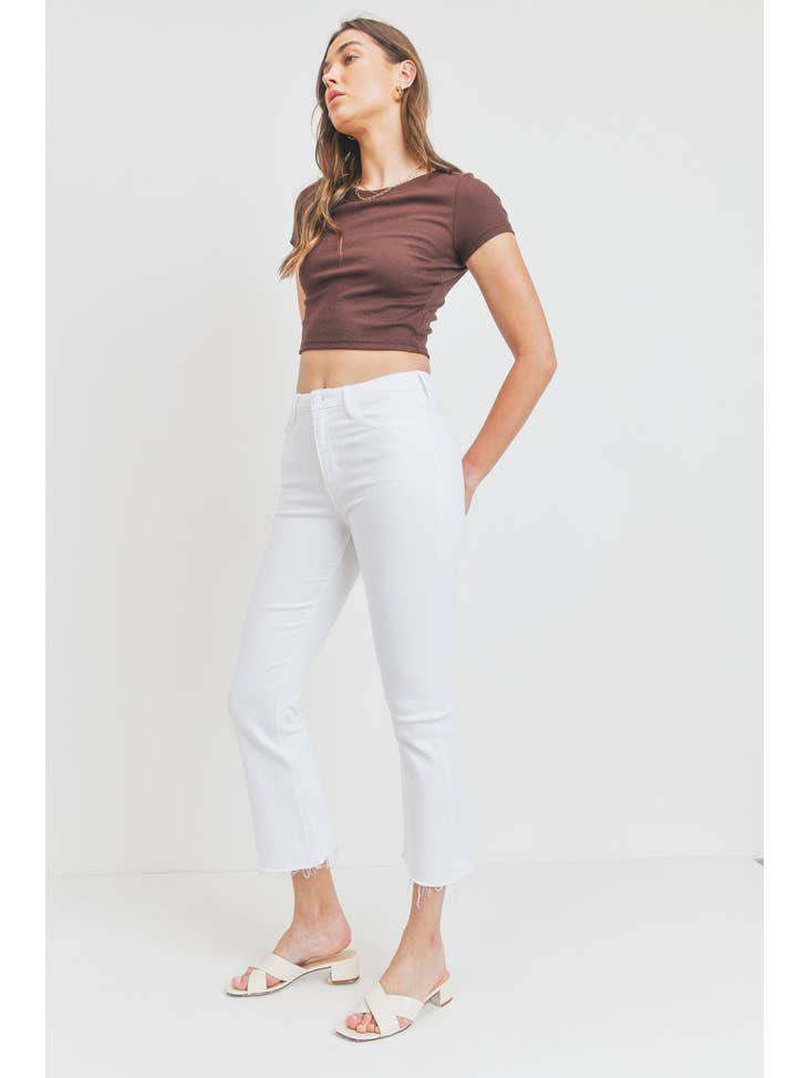 The Vintage Straight - White