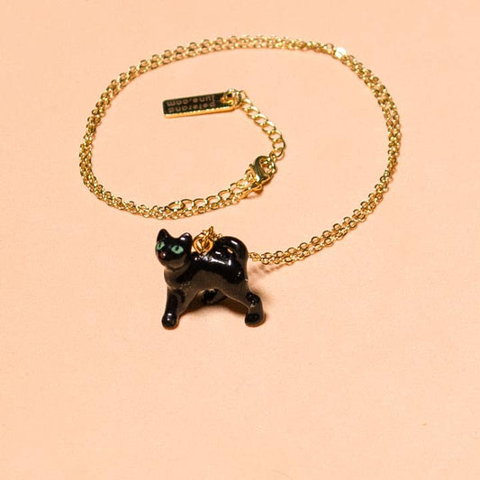 Tiny Cat Necklace - Norman