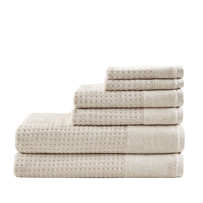 Spa Waffle Bath Towels - Beige