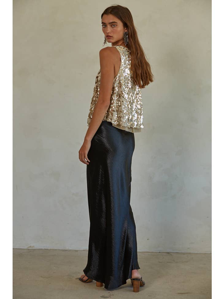 Golden Avenue Top - Gold