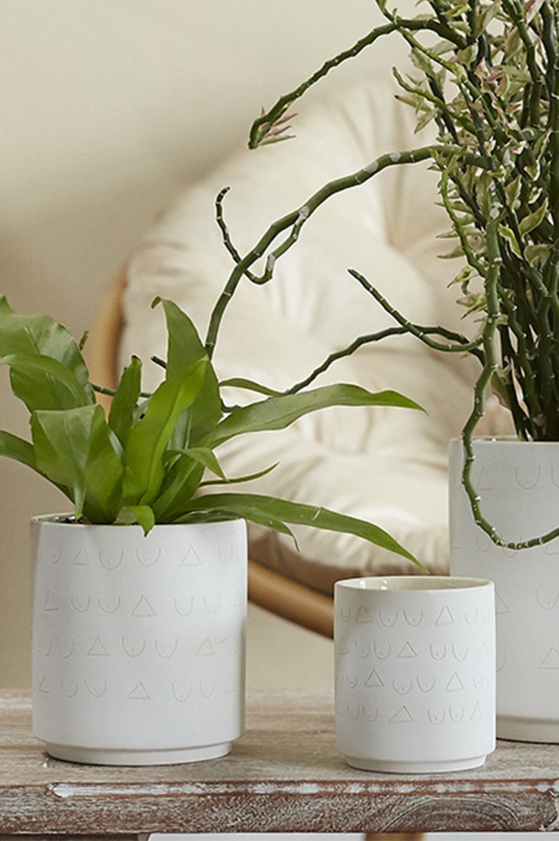 Triangles and Tatas Pot - Small