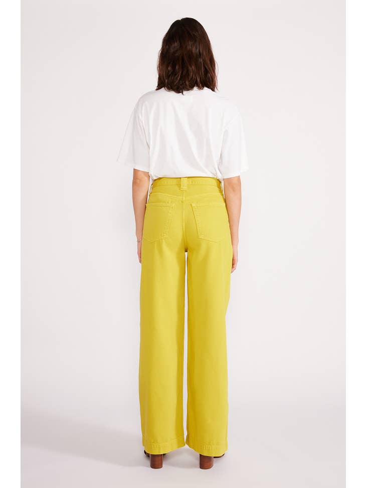 Devon Wide Leg - Antique Moss