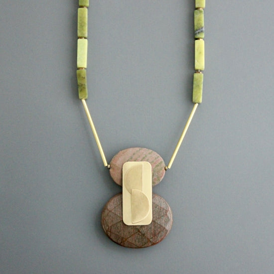 Double Oval Necklace