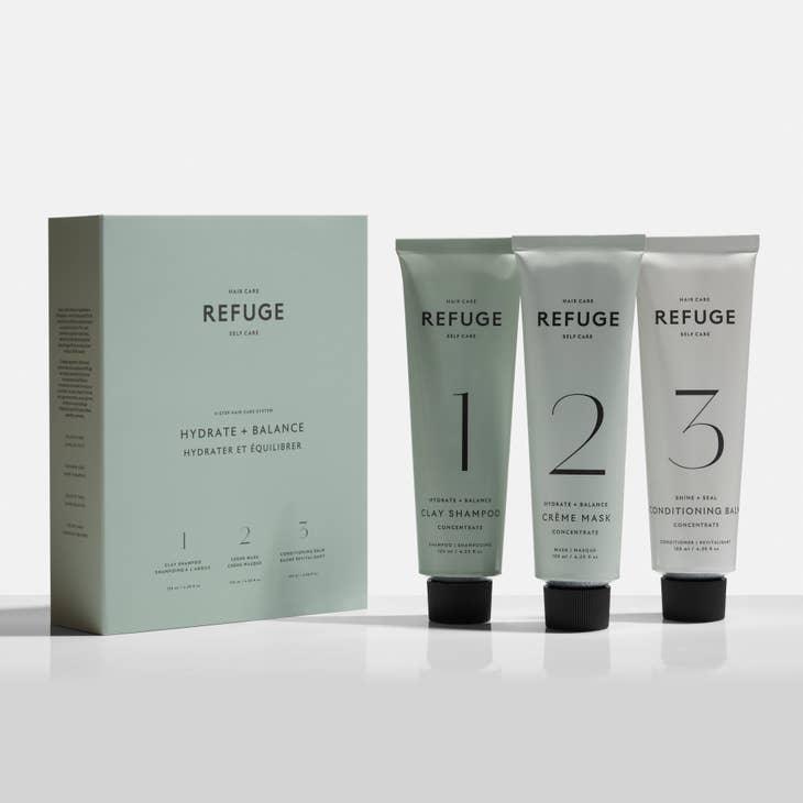 Hydrate + Balance 3 Step Hair Care System