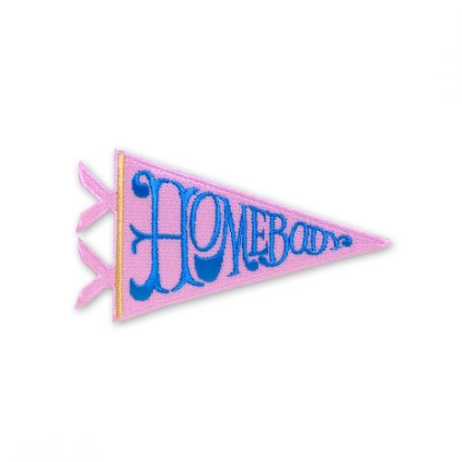 Homebody Embroidered Patch