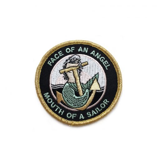 Angel Sailor Embroidered Patch