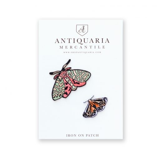 Moth Embroidered Patch