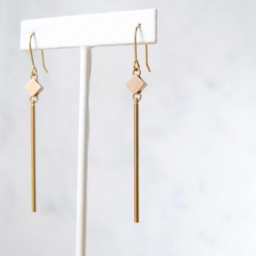 Square and Stick Earring