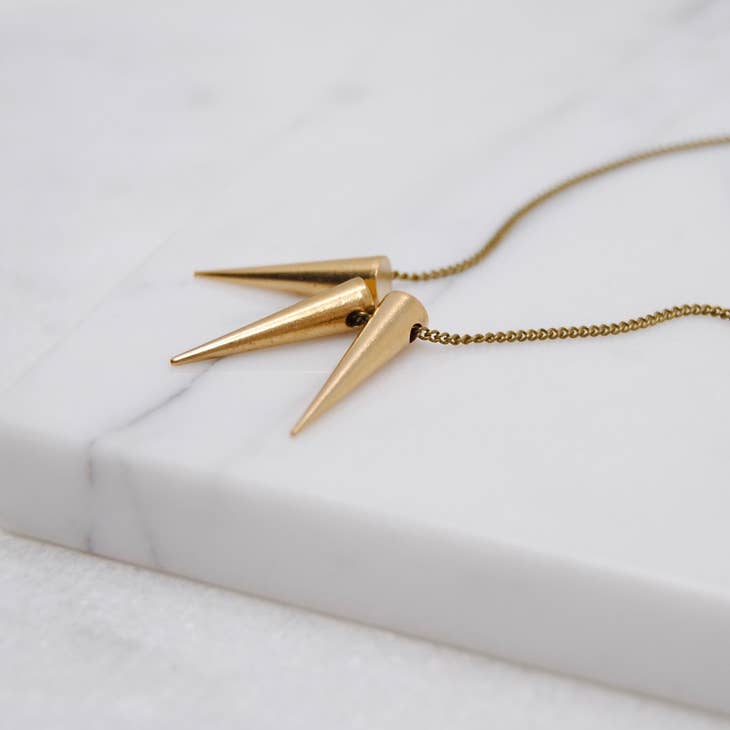 Tiny Spikes Necklace