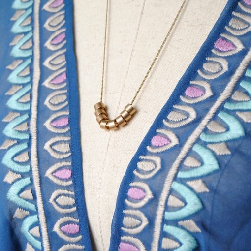 Brass Beads Necklace