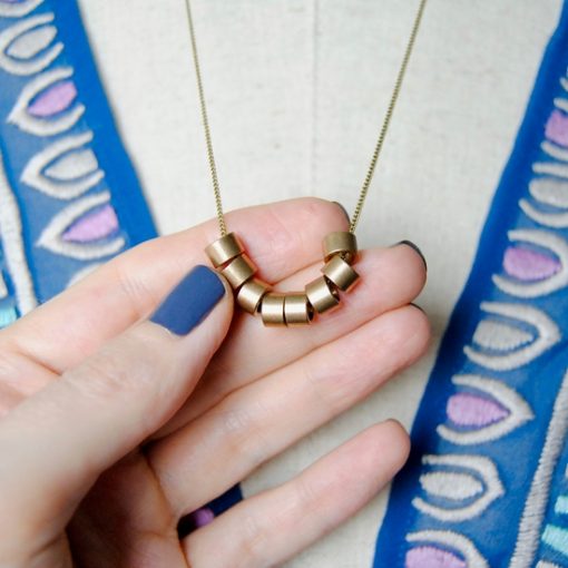 Brass Beads Necklace