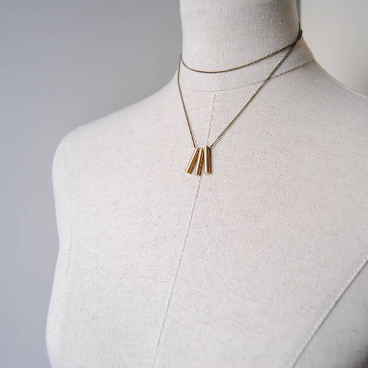 Bar Trio Necklace