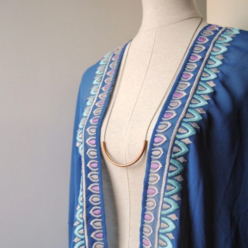 Copper Arc Necklace