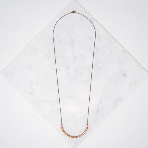 Copper Arc Necklace