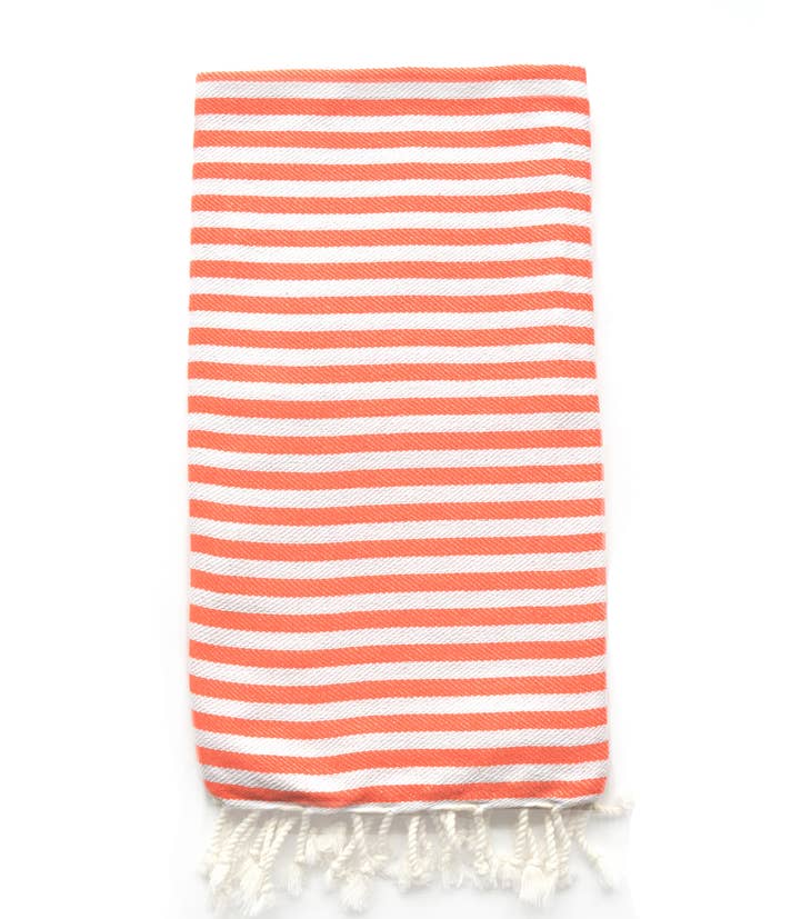 Beach Candy Towel - Coral