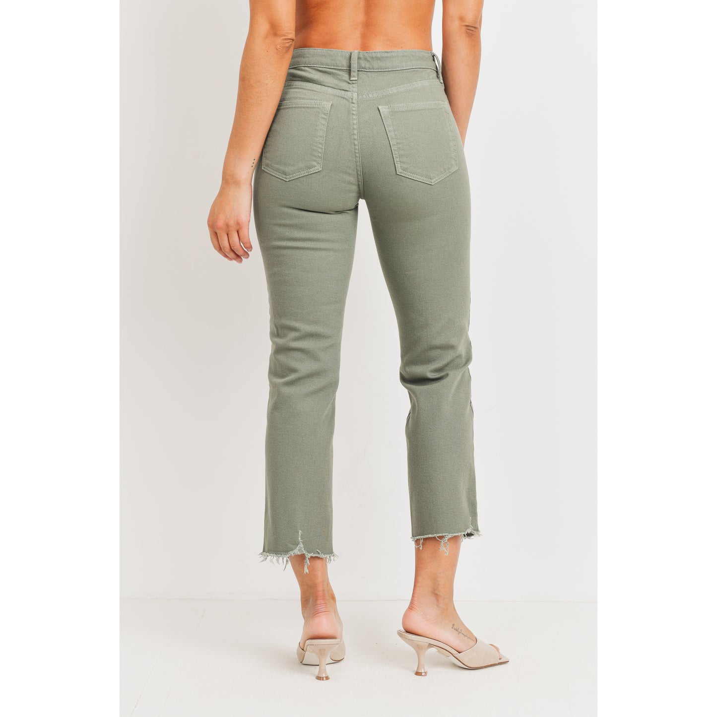The Vintage Straight - Olive