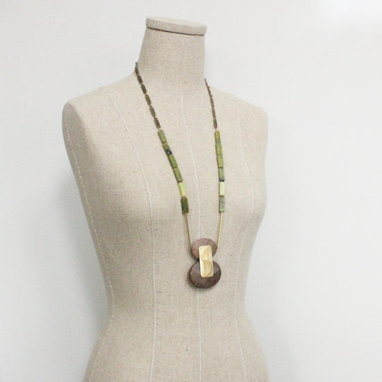 Double Oval Necklace